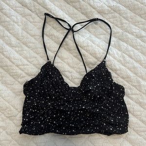 Urban outfitters star crop top